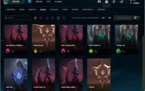 Conta LOL Ouro IV