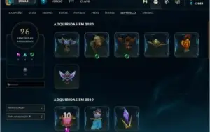 Conta LOL Ouro IV