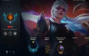 Conta para top laners!!! Platina 2, nivel 44