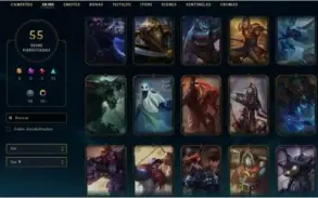 Conta de Lol Gold 4