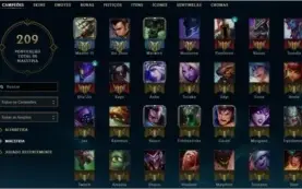 Conta de Lol Gold 4