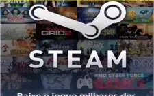 Steam Cartão Pré-pago R$ 30,00 Reais Crédito Card