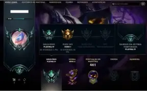 Conta platina 4 soloq, ouro 1 flex-72 skins-level 214
