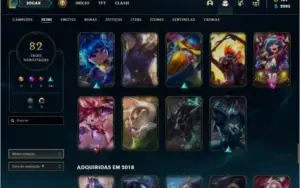 CONTA LEAGUE OF LEGENDS FULL ACESSO