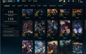 Conta prata 1 com 51 Champs e 41 Skins ( 2 Ultimates )
