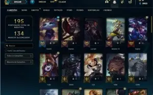 Conta prata 1 com 51 Champs e 41 Skins ( 2 Ultimates )