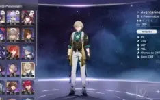 Star Rail - Feixiao - Acheron + Cone - Aventurine