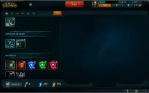 Conta de League of Legends Ouro 3 Borda de Platina 58 Champs
