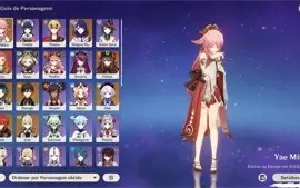 CONTA AR58 - 9 PERSONAGENS 5* E 4 ARMAS 5*