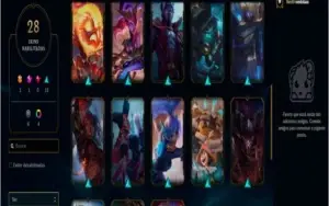 Conta lol s9 plat 4/ atualmente ouro 4