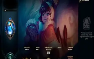 Conta lol s9 plat 4/ atualmente ouro 4