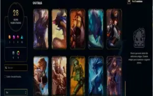 Conta lol s9 plat 4/ atualmente ouro 4