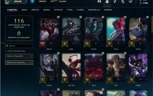 Conta ouro 4 com 51 Champs e 15 Skins + 6 Espolios