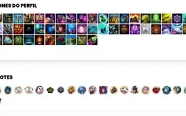 Conta ouro 4 com 51 Champs e 15 Skins + 6 Espolios