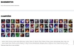 Conta ouro 4 com 51 Champs e 15 Skins + 6 Espolios
