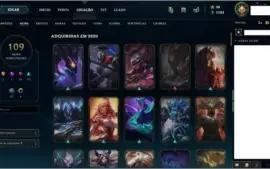 Conta League of legends BR