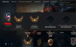 CONTA GOLD 3 MMR BOOSTADO