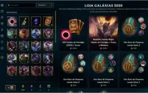CONTA LOL OURO 4 [BR] - 135 CHAMPIONS - 60 SKIN - MMR ALTO