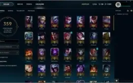 conta league of legends
