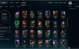 conta league of legends