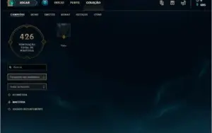 CONTA DIAMANTE IV, FALTANDO 1 CHAMP, 179 SKINS.