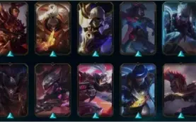 Conta Gold 4 Todos os Champions - Ícones antigos - 114 Skins