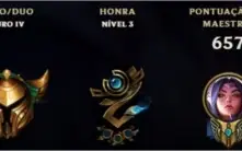 Conta Gold 4 Todos os Champions - Ícones antigos - 114 Skins