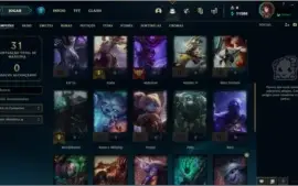 Conta Lol, Platina lV, Smurf, Espólios Épicos