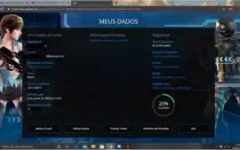 Vendo conta major 2 **71% para UP**