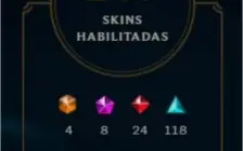 Conta Diamante IV | Várias skins Prestígio limitadas, etc...
