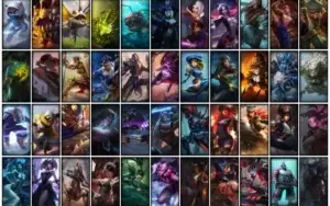Conta lol d2, mmr de mestre, todos os champions e 200+ skins