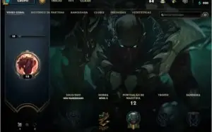 Conta LEVEL 17 - Platina 1 no TFT (SET 1)