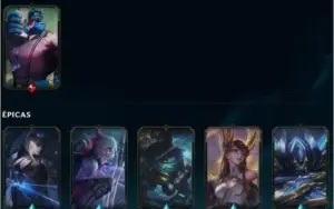 CONTA PLAT 1 MMR D3 46 CHAMPS 14 SKINS