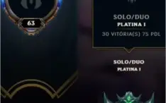 CONTA PLAT 1 MMR D3 46 CHAMPS 14 SKINS