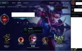 Conta platina 5, 75+ skins ÓTIMO PREÇO