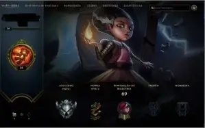 conta smurf prata 1 mmr gold 1, lvl 36 com algumas skins