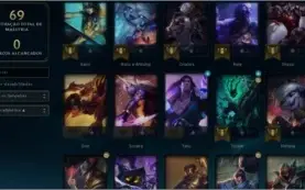 conta smurf prata 1 mmr gold 1, lvl 36 com algumas skins