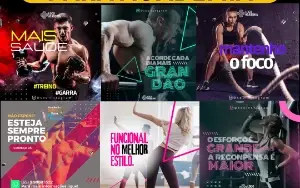 Pack Artes Canva Academia – 74 Temas Editáveis Vol. 2