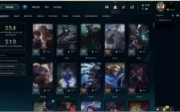Conta LOL e Valorant Muita skin