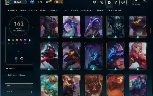 Ferro 2 com TODOS os champs e 162 Skins ( TOP / MID / ADC )