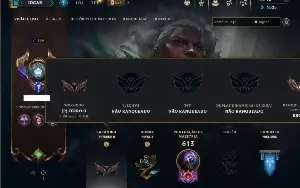 Ferro 2 com TODOS os champs e 162 Skins ( TOP / MID / ADC )