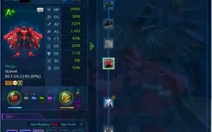 Conta NADMO OMEGA Mid-End  (Craniamon X, AOX, Megidramon X)