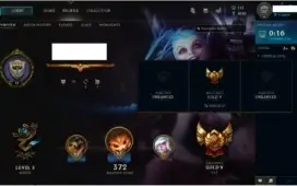 CONTA LOL GOLD 5 - 121 CAMPEÕES - 26 SKINS