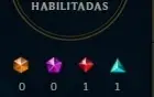 CONTA LOL GOLD 5 - 121 CAMPEÕES - 26 SKINS