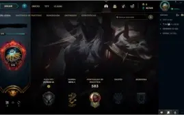 Todos Campeões, lv 375, 186 skins, 45k de EA e muito mais!