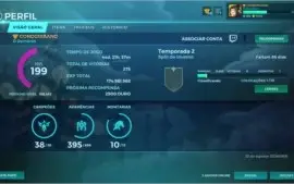 Vendo conta Paladins c/ Pacote Fundador e Passes de Batalha