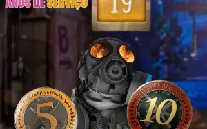 Conta Steam 19-20 Anos De Serviço(Cs Medalha De 5 E 10 Anos)