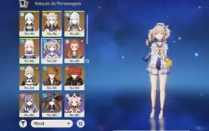 Ar55. Ayaka, albedo, shenhe, Kokomi, childe e +