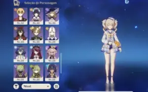 Ar55. Ayaka, albedo, shenhe, Kokomi, childe e +