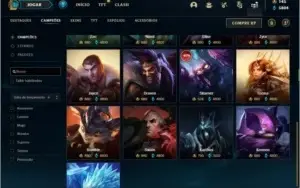 Conta ouro 2 com 131 champs e 94 skins